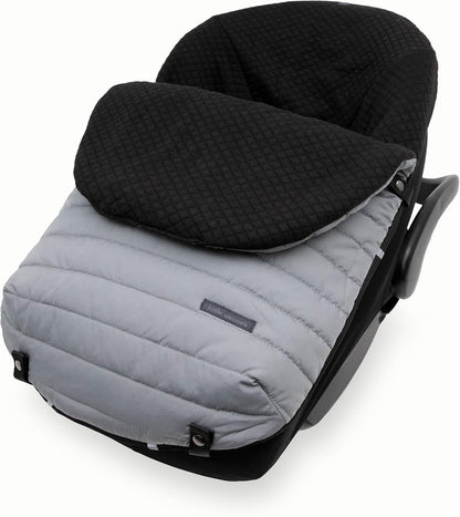 Infant Car Seat Footmuff – Weather-Resistant Baby Bunting Bag with Magnetic Closure, Non-Slip Backing & Open Harness Design – Universal Fit Winter Cover for Baby Car Seat & Stroller