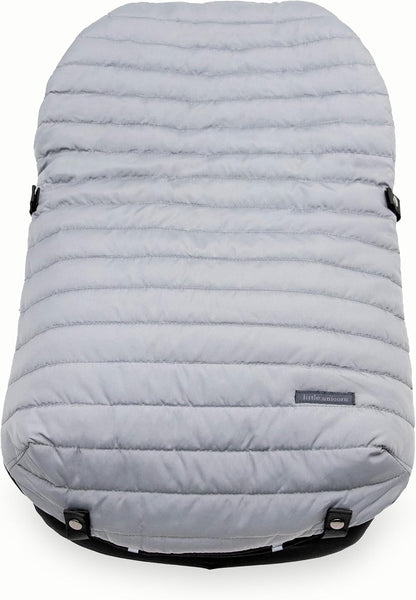 Infant Car Seat Footmuff – Weather-Resistant Baby Bunting Bag with Magnetic Closure, Non-Slip Backing & Open Harness Design – Universal Fit Winter Cover for Baby Car Seat & Stroller
