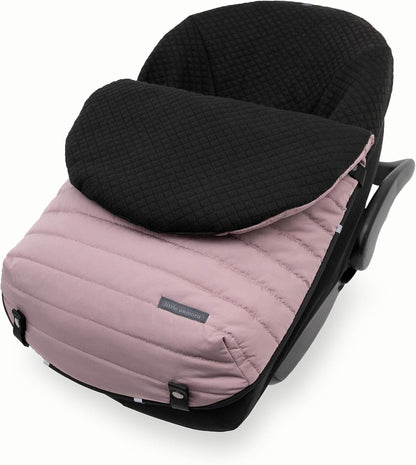 Infant Car Seat Footmuff – Weather-Resistant Baby Bunting Bag with Magnetic Closure, Non-Slip Backing & Open Harness Design – Universal Fit Winter Cover for Baby Car Seat & Stroller