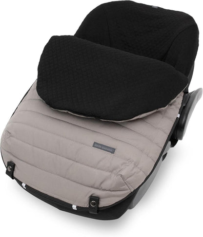 Infant Car Seat Footmuff – Weather-Resistant Baby Bunting Bag with Magnetic Closure, Non-Slip Backing & Open Harness Design – Universal Fit Winter Cover for Baby Car Seat & Stroller