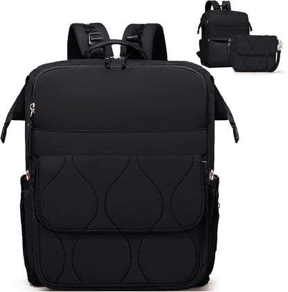 Diaper Bag Travel Diaper Backpack with Diaper Changing Pad
