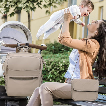 Diaper Bag Travel Diaper Backpack with Diaper Changing Pad