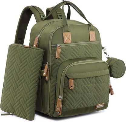 Baby Diaper Bag Backpack, 4 in 1 kit Large Capacity Travel Backpack