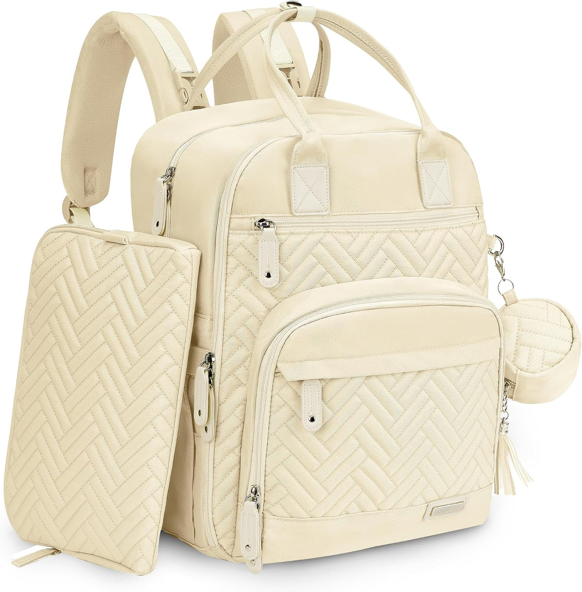 Baby Diaper Bag Backpack, 4 in 1 kit Large Capacity Travel Backpack