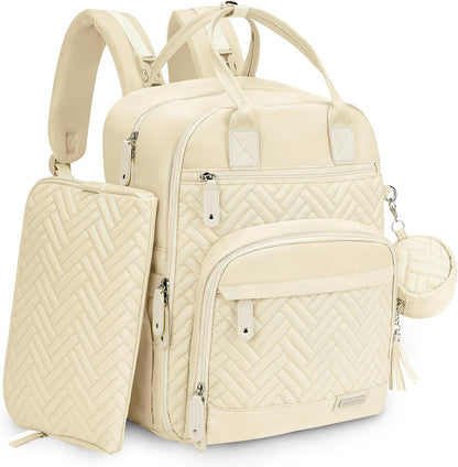 Baby Diaper Bag Backpack, 4 in 1 kit Large Capacity Travel Backpack