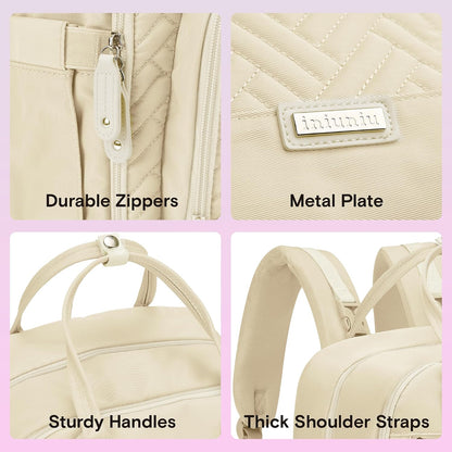 Baby Diaper Bag Backpack, 4 in 1 kit Large Capacity Travel Backpack