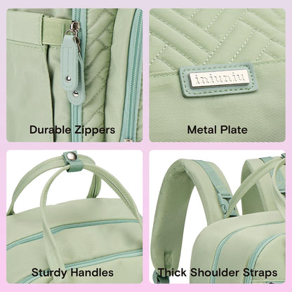 Baby Diaper Bag Backpack, 4 in 1 kit Large Capacity Travel Backpack