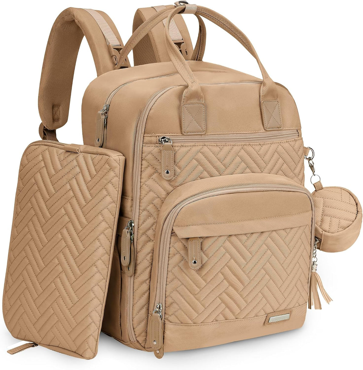 Baby Diaper Bag Backpack, 4 in 1 kit Large Capacity Travel Backpack