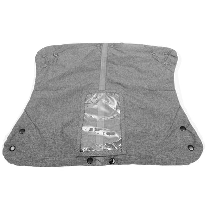 Windproof Insulated Stroller Hand Muff for Cold Weather, Easy Attachment and Removal, Made of Cotton with Classic Color, for Outdoor Use with Strollers