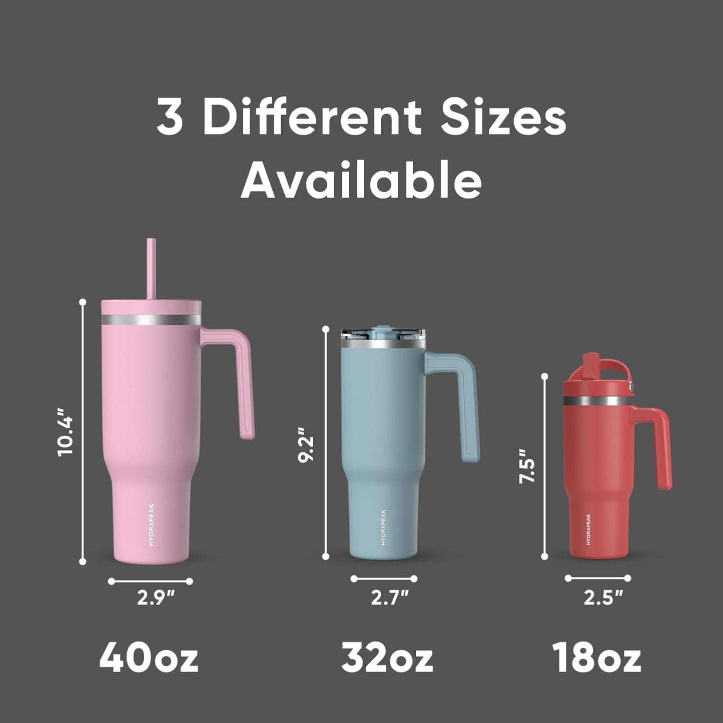 Voyager 32oz Insulated Tumbler with Handle & 2-in-1 Lid, Leak-Proof Stainless-Steel Travel Tumbler, Cupholder Friendly Reusable Water Bottle Built for Work, Gym, or Class Commute (Sage Leaf)