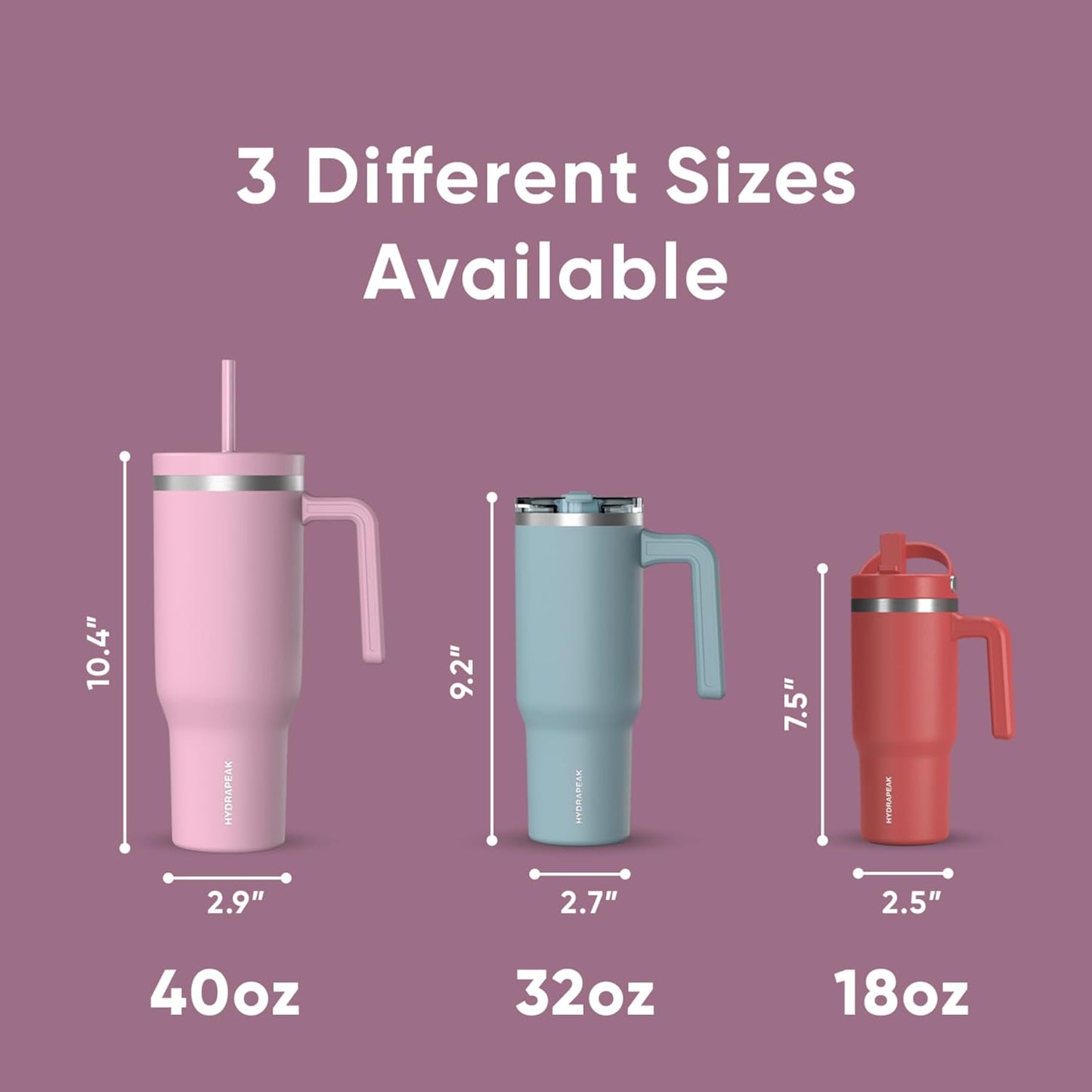 Voyager 32oz Insulated Tumbler with Handle & 2-in-1 Lid, Leak-Proof Stainless-Steel Travel Tumbler, Cupholder Friendly Reusable Water Bottle Built for Work, Gym, or Class Commute (Sage Leaf)