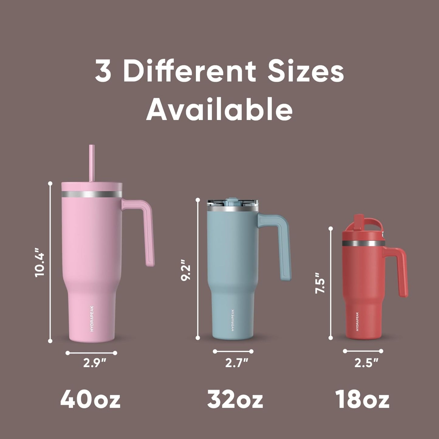 Voyager 32oz Insulated Tumbler with Handle & 2-in-1 Lid, Leak-Proof Stainless-Steel Travel Tumbler, Cupholder Friendly Reusable Water Bottle Built for Work, Gym, or Class Commute (Sage Leaf)