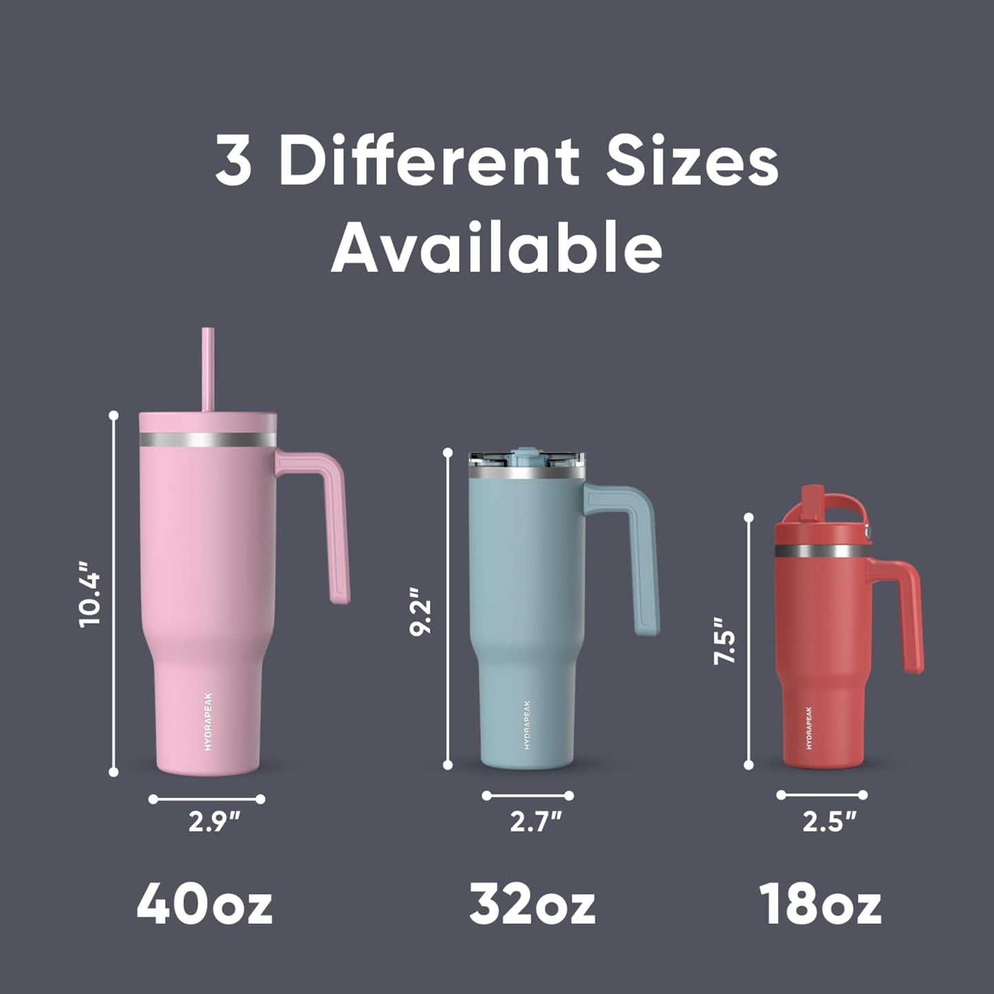 Voyager 32oz Insulated Tumbler with Handle & 2-in-1 Lid, Leak-Proof Stainless-Steel Travel Tumbler, Cupholder Friendly Reusable Water Bottle Built for Work, Gym, or Class Commute (Sage Leaf)