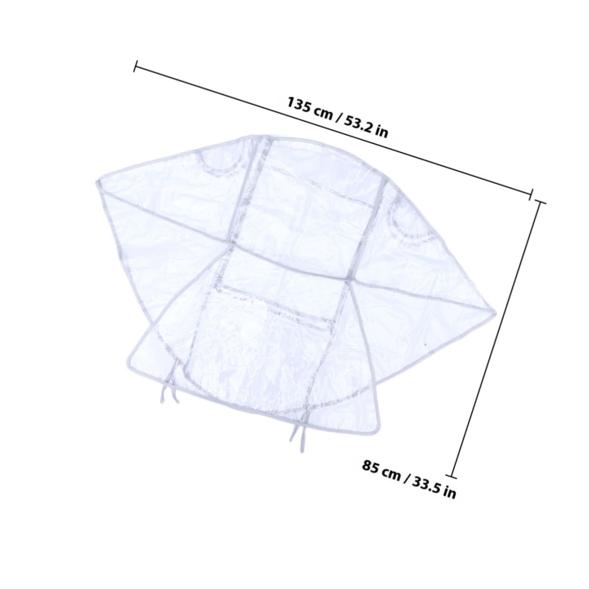Universal Baby Stroller Rain Cover, Waterproof Wind Shield