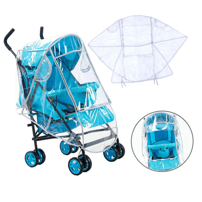 Universal Baby Stroller Rain Cover, Waterproof Wind Shield