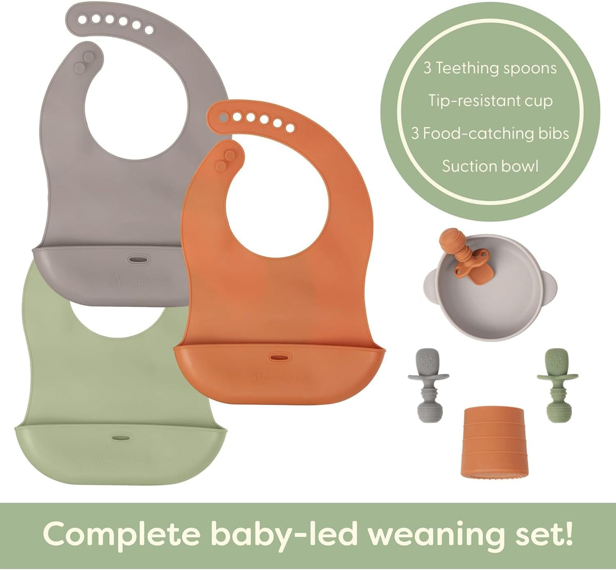 Led Weaning Supplies, Silicone Baby Feeding Set, Baby Feeding Essentials, Baby Led Weaning Set, Baby Eating Essentials, Baby Silicone Feeding Set, Baby Dishes, Toddler Feeding Set