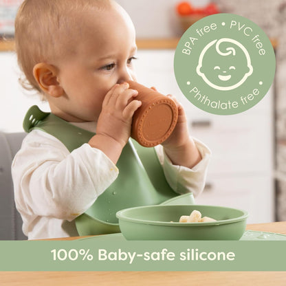Led Weaning Supplies, Silicone Baby Feeding Set, Baby Feeding Essentials, Baby Led Weaning Set, Baby Eating Essentials, Baby Silicone Feeding Set, Baby Dishes, Toddler Feeding Set