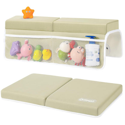 Bath Kneeler and Elbow Rest Pad Set, 1.5-Inch Thick Memory Foam Pads