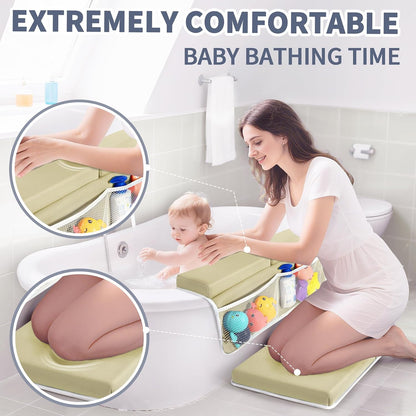 Bath Kneeler and Elbow Rest Pad Set, 1.5-Inch Thick Memory Foam Pads