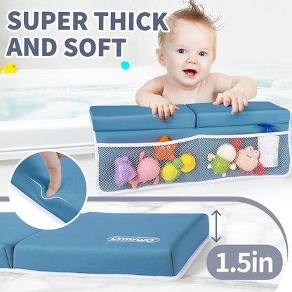 Bath Kneeler and Elbow Rest Pad Set, 1.5-Inch Thick Memory Foam Pads