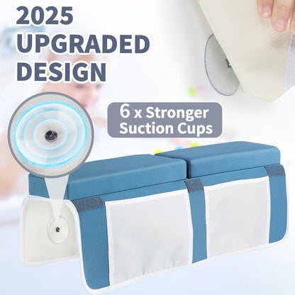 Bath Kneeler and Elbow Rest Pad Set, 1.5-Inch Thick Memory Foam Pads
