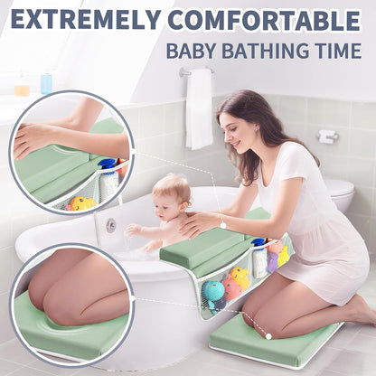 Bath Kneeler and Elbow Rest Pad Set, 1.5-Inch Thick Memory Foam Pads
