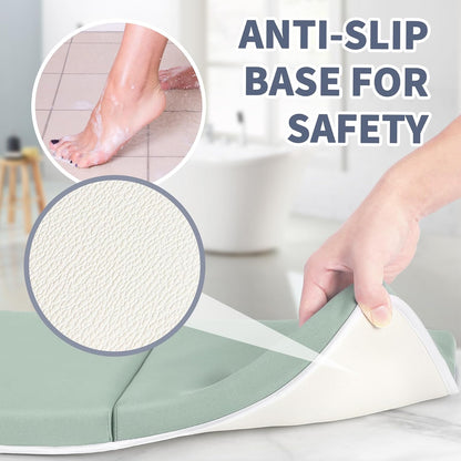 Bath Kneeler and Elbow Rest Pad Set, 1.5-Inch Thick Memory Foam Pads