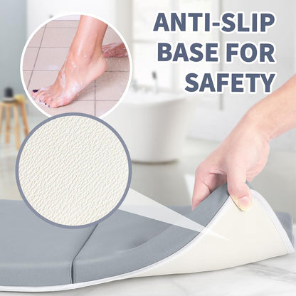 Bath Kneeler and Elbow Rest Pad Set, 1.5-Inch Thick Memory Foam Pads