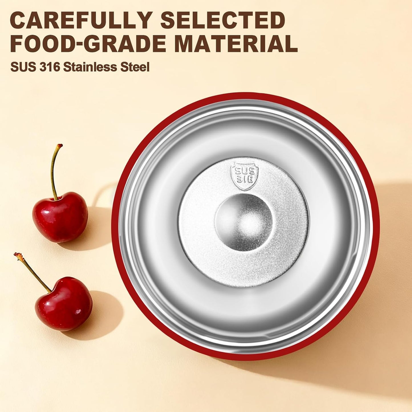 Insulated Coffee Tumbler 17.9oz 530ml Travel Coffee Mug 316 Stainless Steel Dual Drink Openings Leakproof Lid Reusable Insulated Coffee Mug Hot and Cold Ideal Travel Mug for Coffee Lover Daily