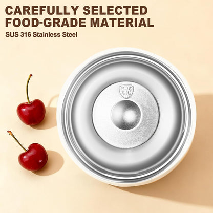 Insulated Coffee Tumbler 17.9oz 530ml Travel Coffee Mug 316 Stainless Steel Dual Drink Openings Leakproof Lid Reusable Insulated Coffee Mug Hot and Cold Ideal Travel Mug for Coffee Lover Daily