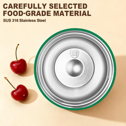 Insulated Coffee Tumbler 17.9oz 530ml Travel Coffee Mug 316 Stainless Steel Dual Drink Openings Leakproof Lid Reusable Insulated Coffee Mug Hot and Cold Ideal Travel Mug for Coffee Lover Daily