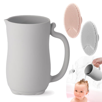 Baby Bath Pad & Baby Bath Rinse Cup