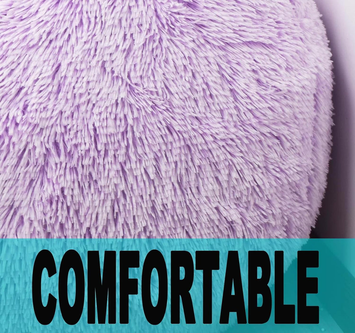 Fluffy Stuffed Animal Storage Bean Bag Chair Cover (No Filler), Faux Fur Comfy Bean Bag Cover for Organizing Plush Toys or Textile, for Adults Teens Kids Girls,Dusty Pink
