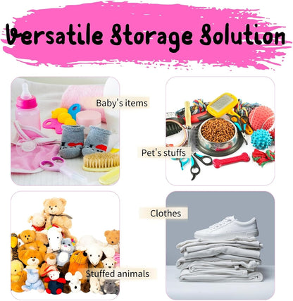 Soft Corner Shelf | Safe Hanging Organizer | Child-Friendly Wall Mount Storage | for Sundries, Toys, Stuffed Animals, Diapers | for Pantry Closet Bedroom Nursery Organization 1-Pack