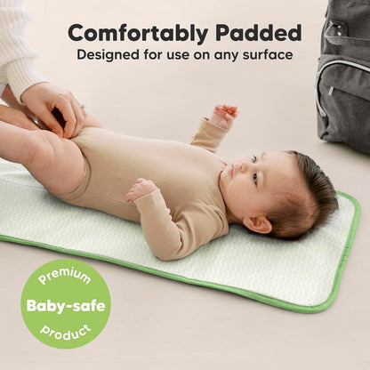 Portable Diaper Changing Pad, Easy Wipe Clean, 25x13 (Prairie)