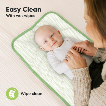 Portable Diaper Changing Pad, Easy Wipe Clean, 25x13 (Prairie)