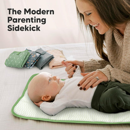 Portable Diaper Changing Pad, Easy Wipe Clean, 25x13 (Prairie)