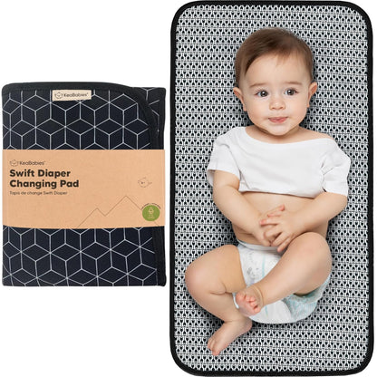 Portable Diaper Changing Pad, Easy Wipe Clean, 25x13 (Prairie)