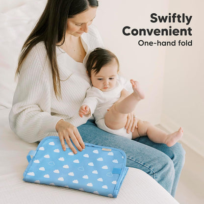 Portable Diaper Changing Pad, Easy Wipe Clean, 25x13 (Prairie)
