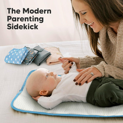 Portable Diaper Changing Pad, Easy Wipe Clean, 25x13 (Prairie)