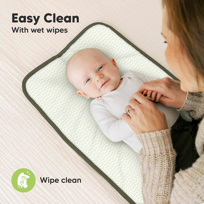 Portable Diaper Changing Pad, Easy Wipe Clean, 25x13 (Prairie)
