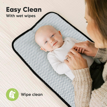 Portable Diaper Changing Pad, Easy Wipe Clean, 25x13 (Prairie)