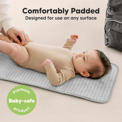 Portable Diaper Changing Pad, Easy Wipe Clean, 25x13 (Prairie)
