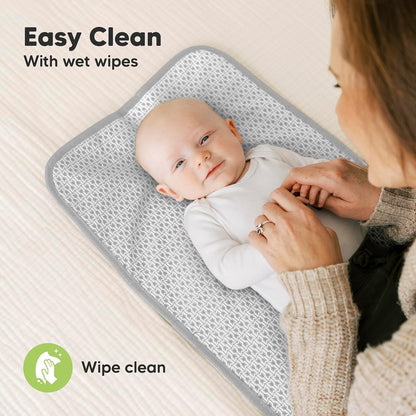 Portable Diaper Changing Pad, Easy Wipe Clean, 25x13 (Prairie)
