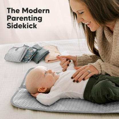 Portable Diaper Changing Pad, Easy Wipe Clean, 25x13 (Prairie)