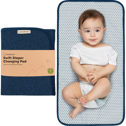 Portable Diaper Changing Pad, Easy Wipe Clean, 25x13 (Prairie)