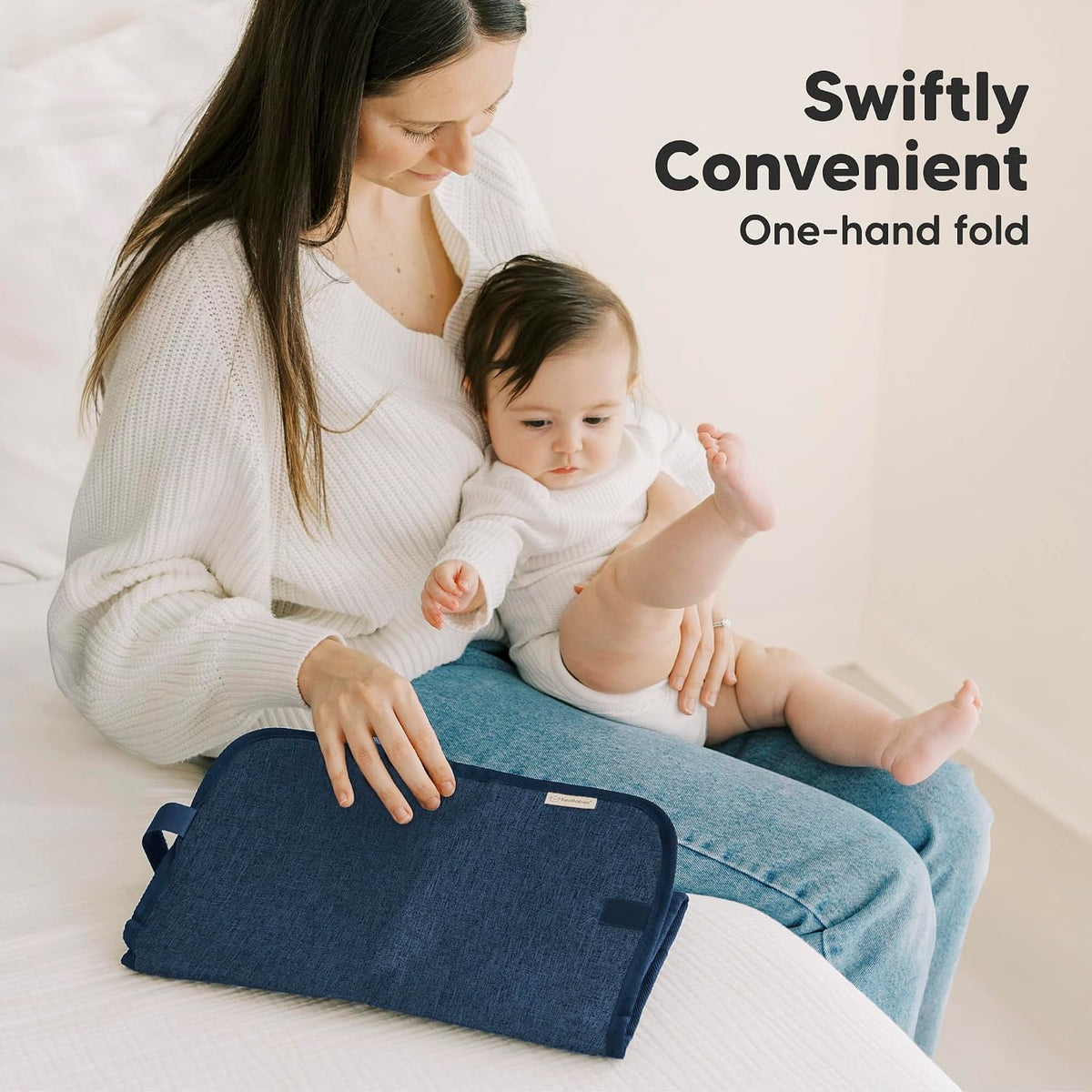 Portable Diaper Changing Pad, Easy Wipe Clean, 25x13 (Prairie)