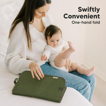 Portable Diaper Changing Pad, Easy Wipe Clean, 25x13 (Prairie)