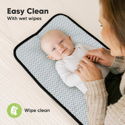 Portable Diaper Changing Pad, Easy Wipe Clean, 25x13 (Prairie)