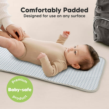 Portable Diaper Changing Pad, Easy Wipe Clean, 25x13 (Prairie)